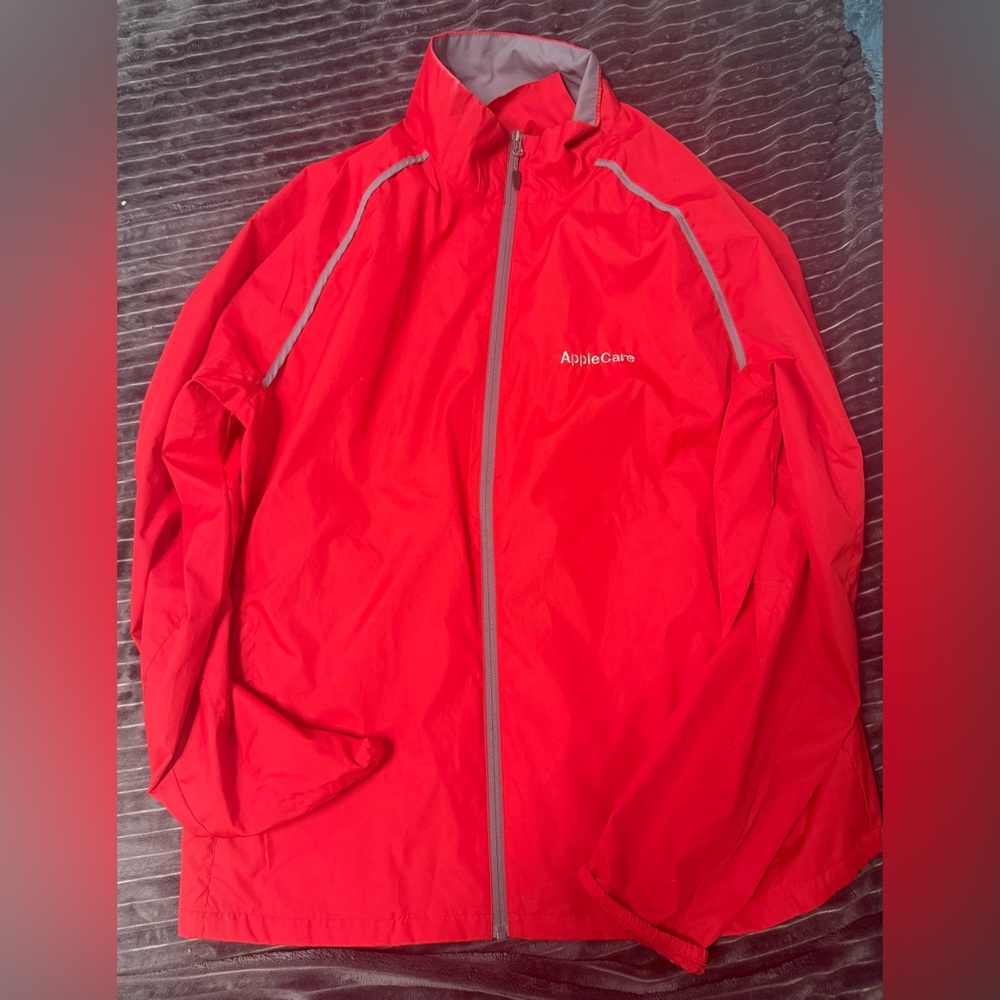 AppleCare Vibrant Red Windbreaker